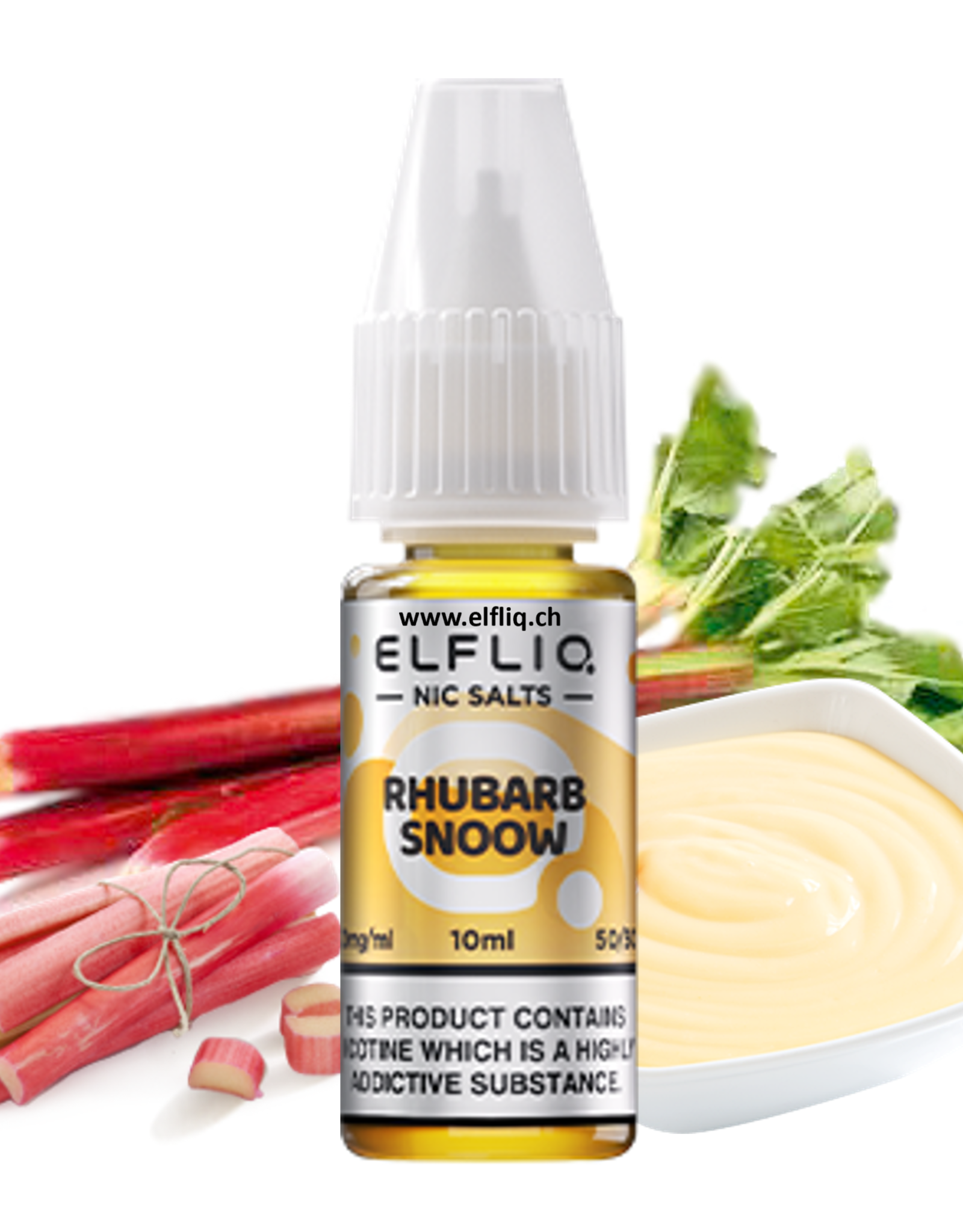 Elf Bar Elf Bar ELFLIQ - Rhubarb Snoow 10ml
