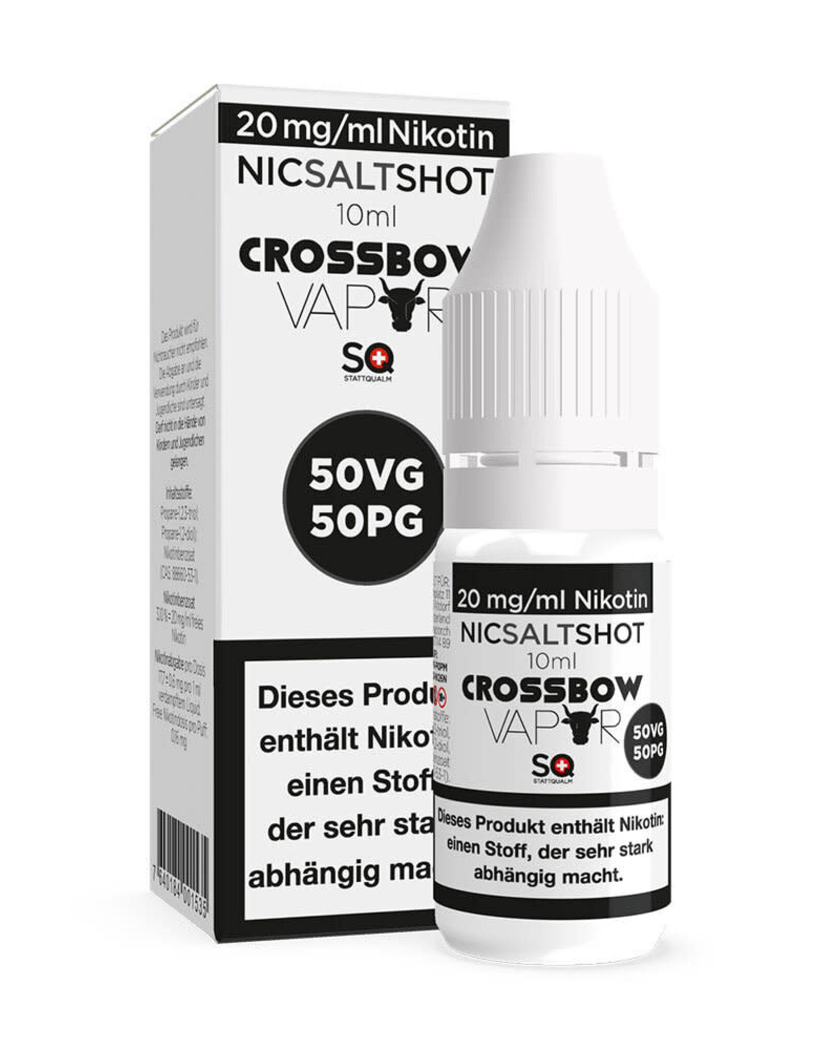 Crossbow Crossbow Vapor Nikotin Salz Shot 20mg/ml 50VG/50PG