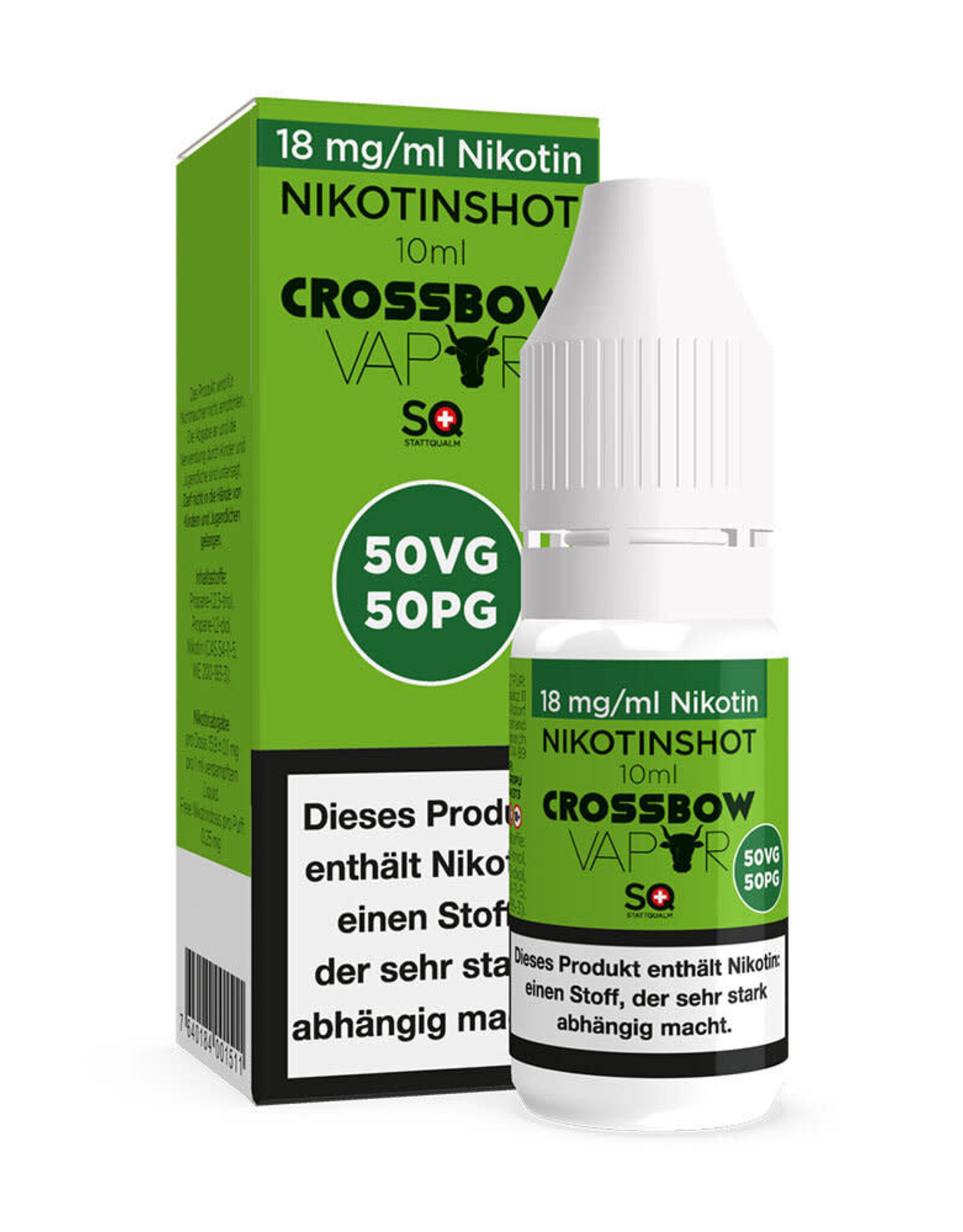 Crossbow Crossbow Vapor Nikotin Shot 18mg/ml 50VG/50PG