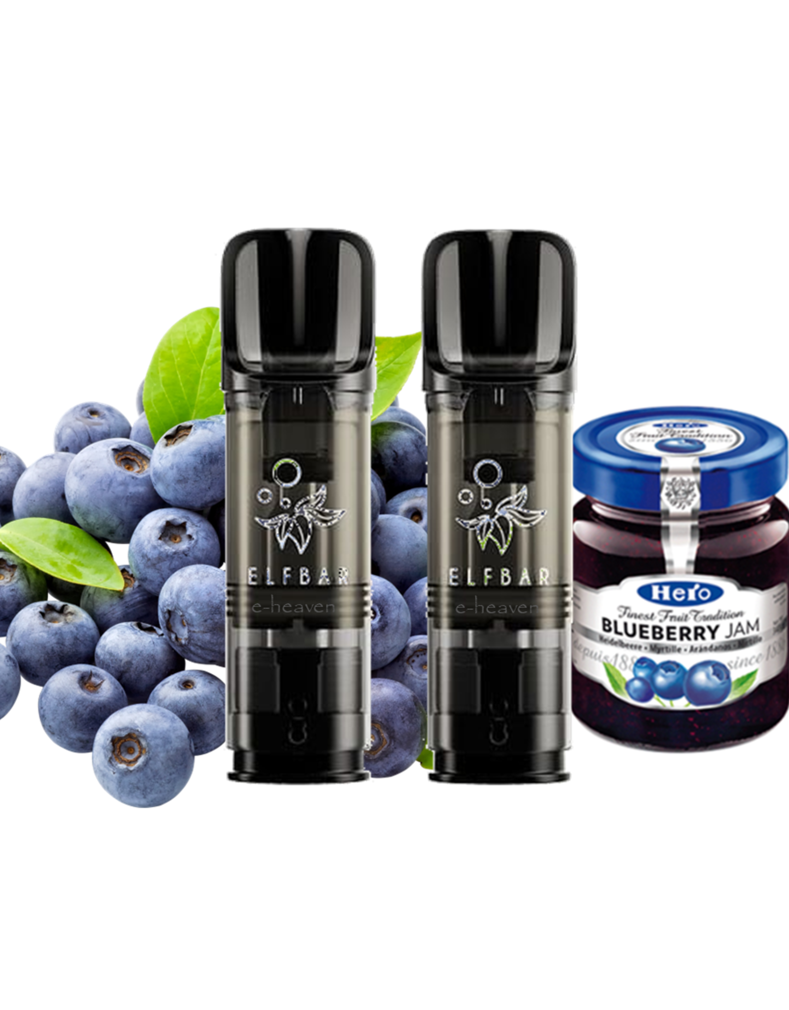 Elf Bar Elf Bar Elfa PRO PODs - Blueberry Snoow (2er-pack)