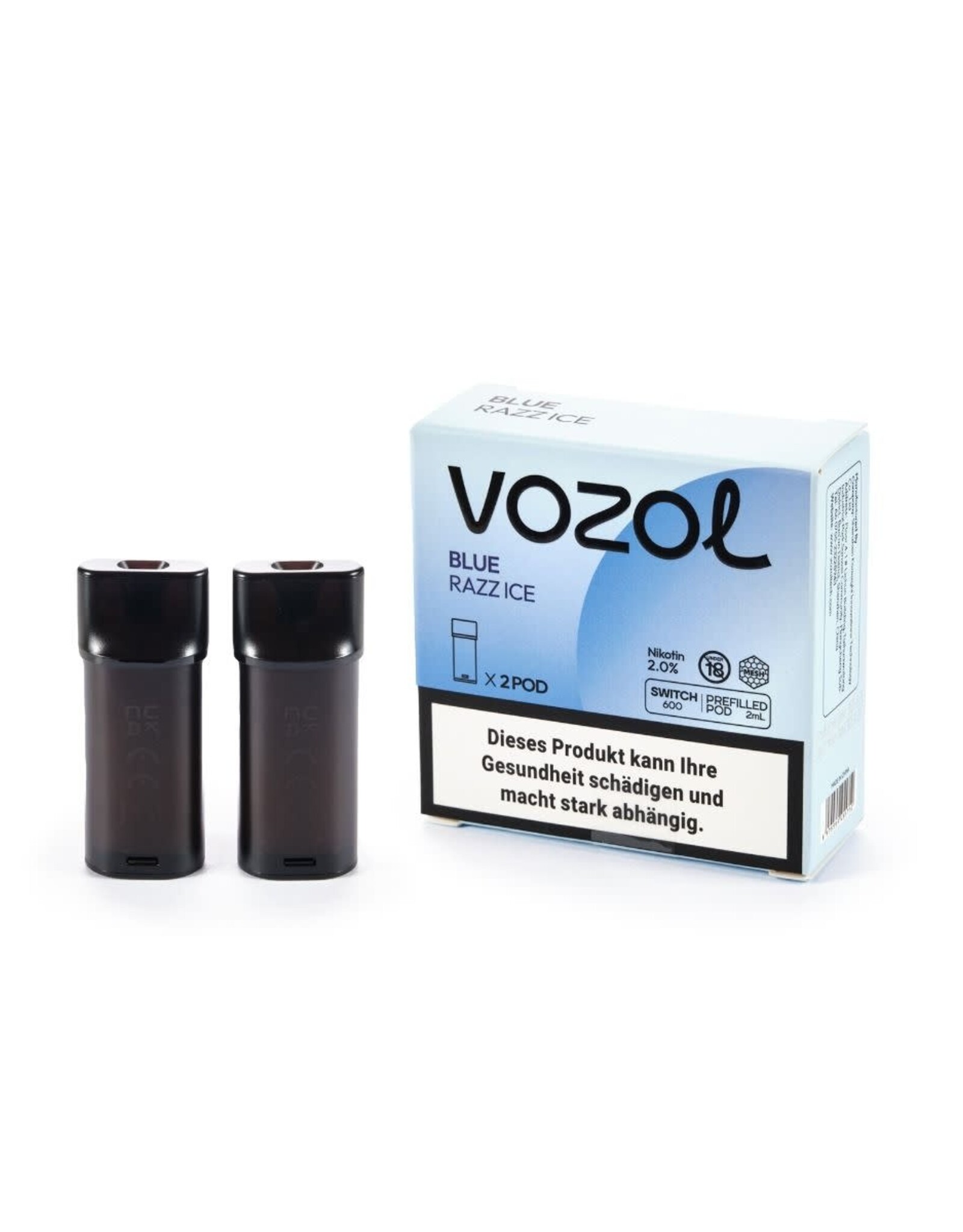 Vozol VOZOL Switch 600 Blue Razz Ice 2xPODs