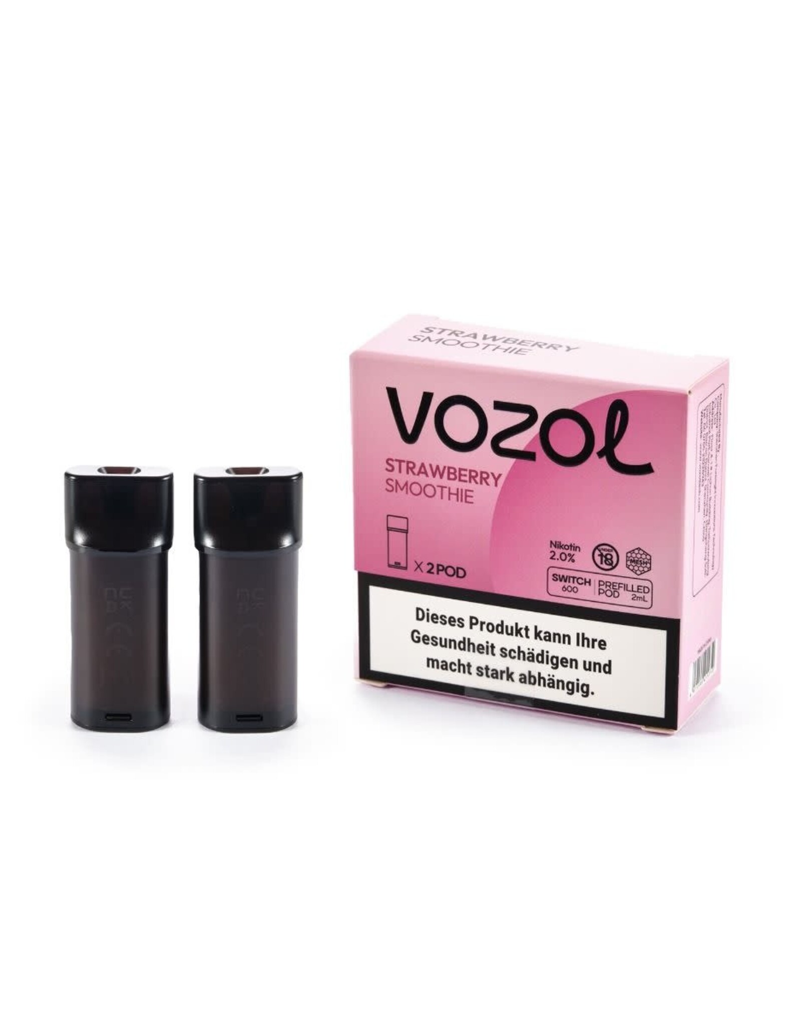 Vozol VOZOL Switch 600 Strawberry Smoothie 2xPODs
