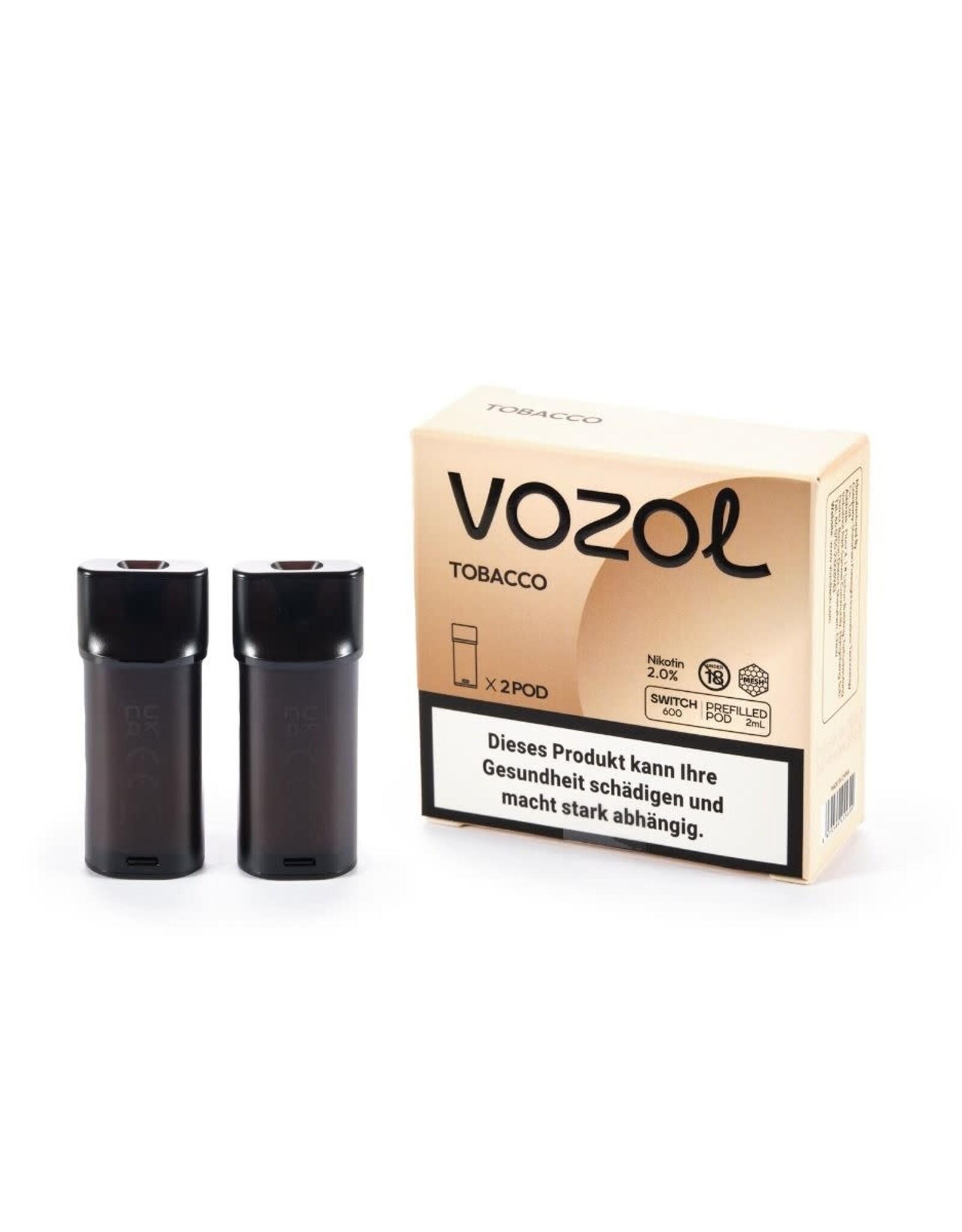 Vozol VOZOL Switch 600 Tobacco 2xPODs