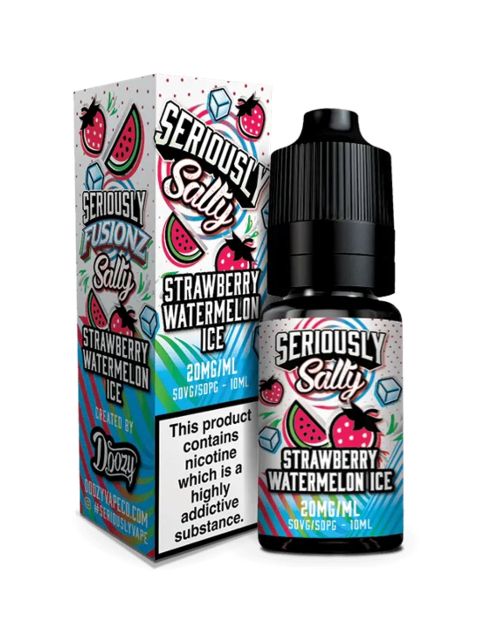 Doozy Vape Seriously Fusionz - Strawberry Watermelon Ice 10ml