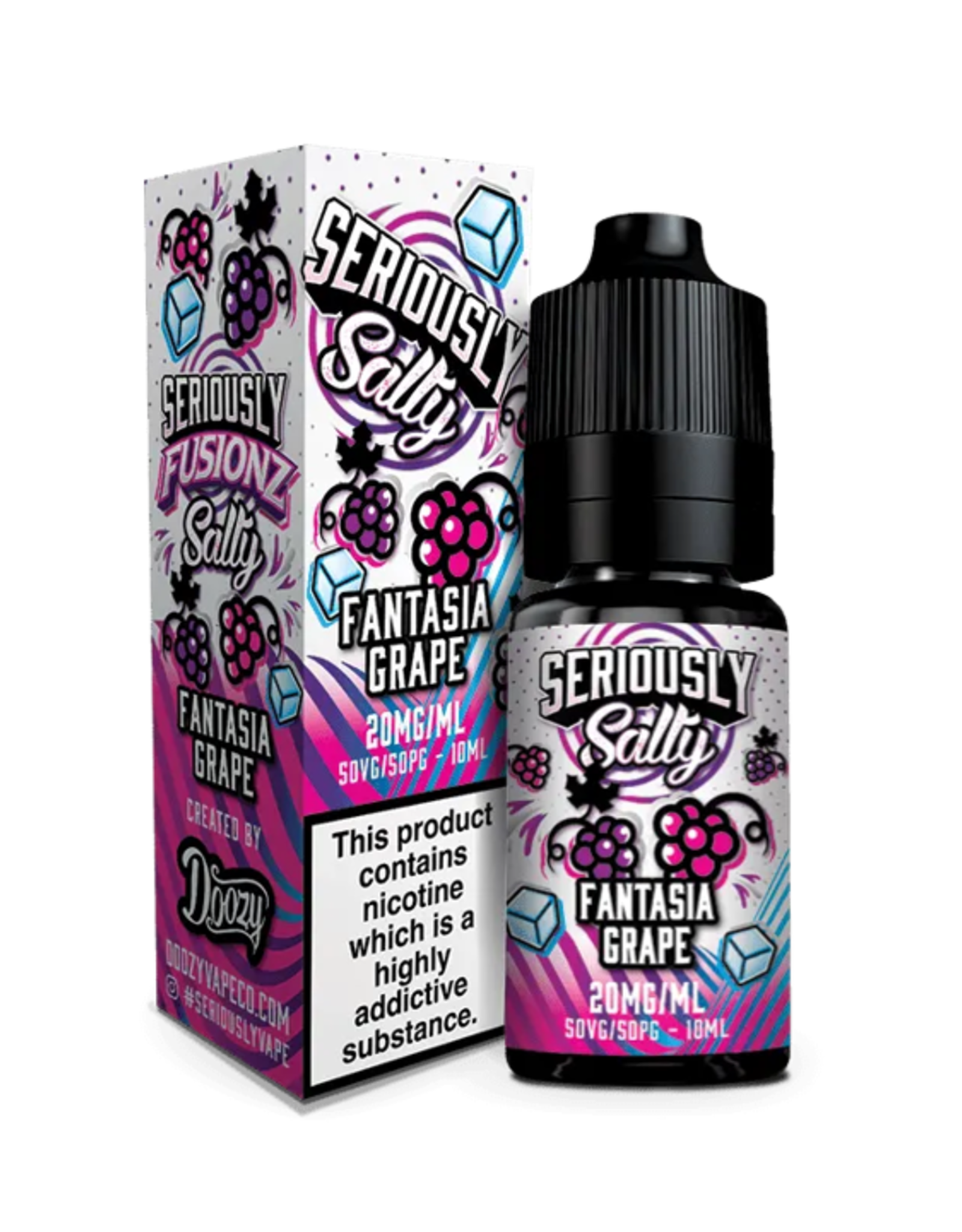 Doozy Vape Seriously Fusionz - Fantasia Grape 10ml