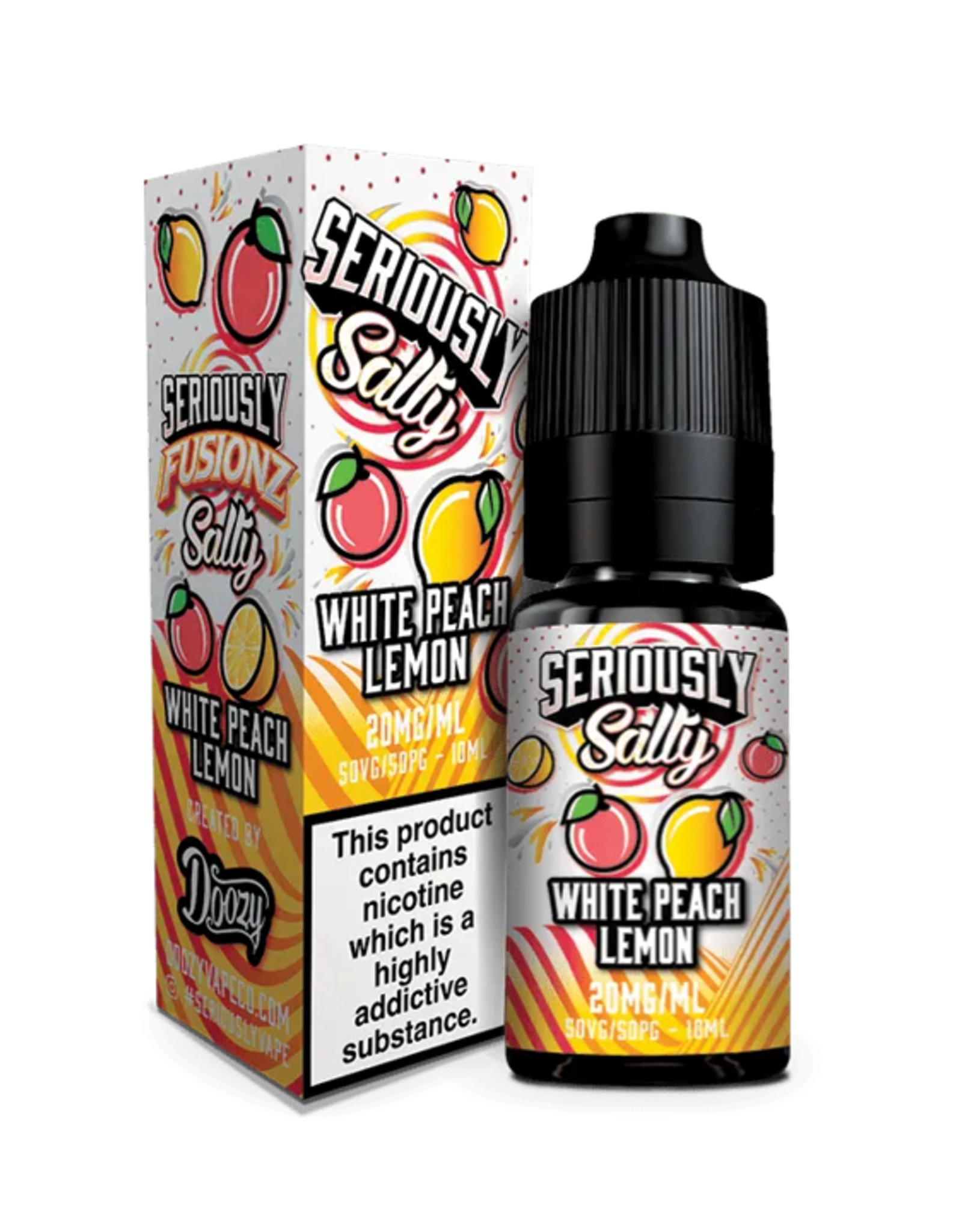 Doozy Vape Seriously Fusionz - White Peach Lemon 10ml