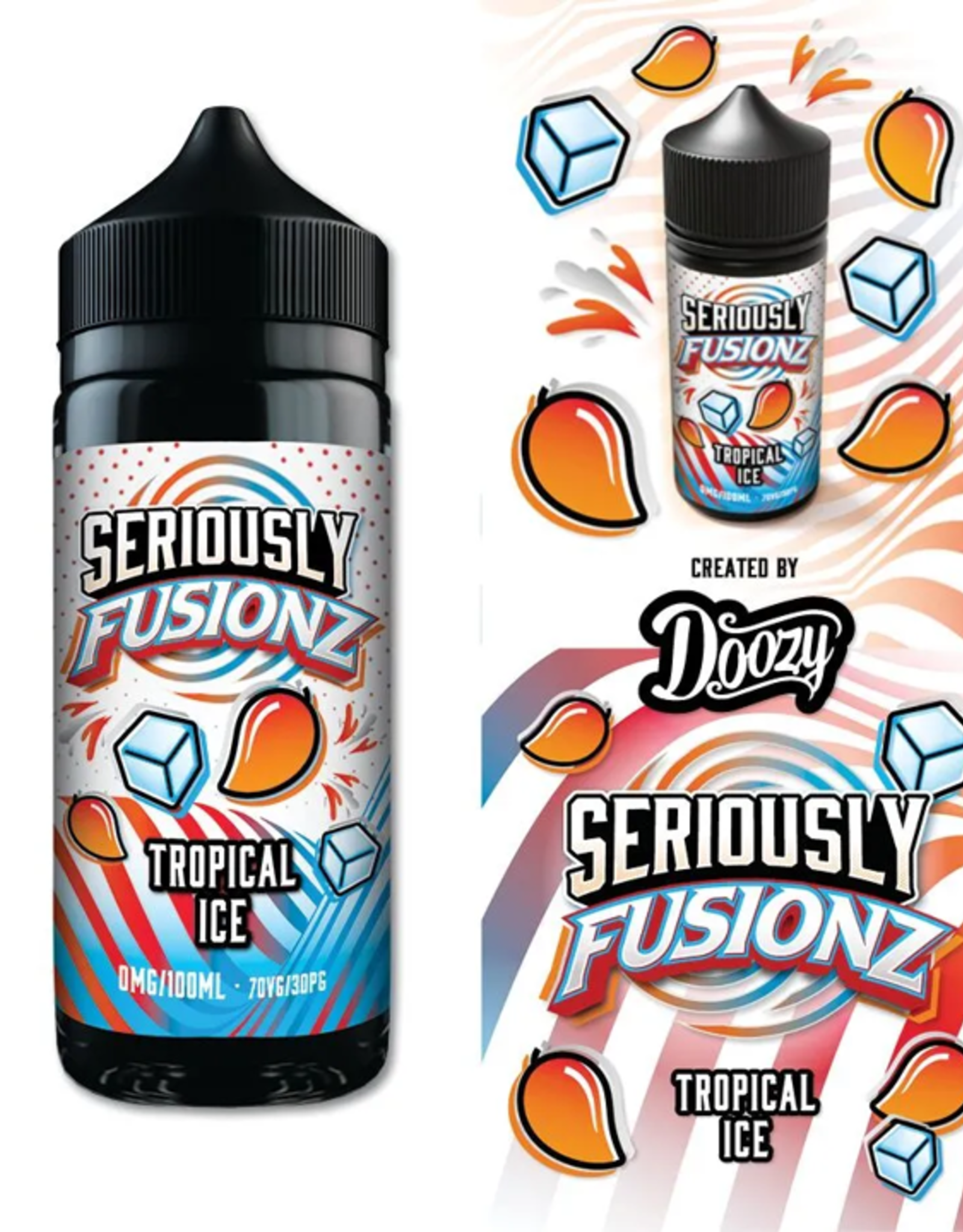 Doozy Vape Seriously Fusionz - Tropical Ice 100ml