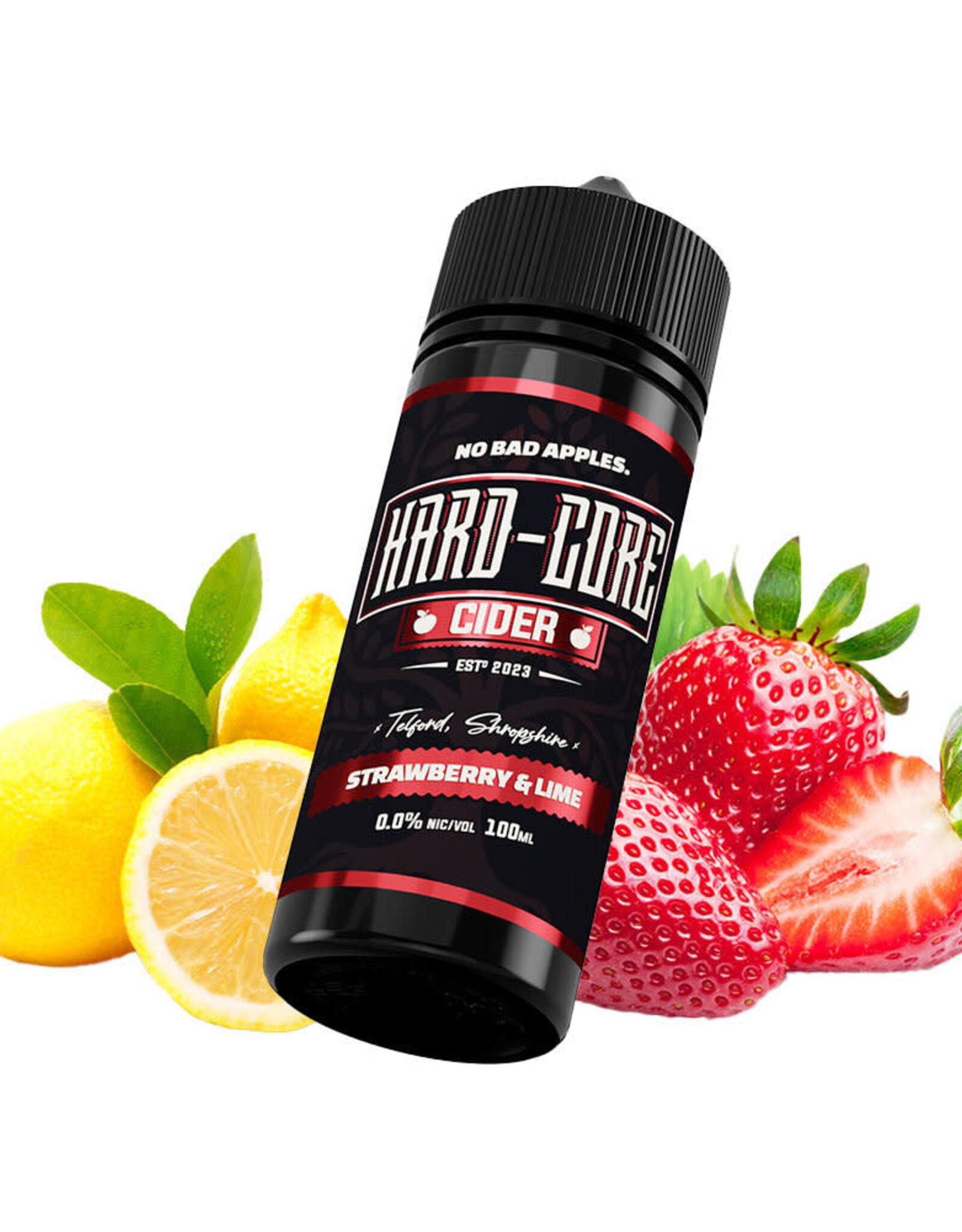 No Bad Apples Hard-Core Cider - Strawberry & Lime 100ml