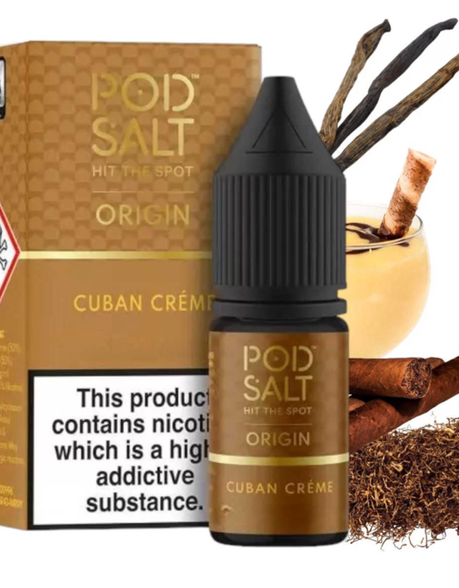 Pod Salt POD SALT - Cuban Creme 10ml