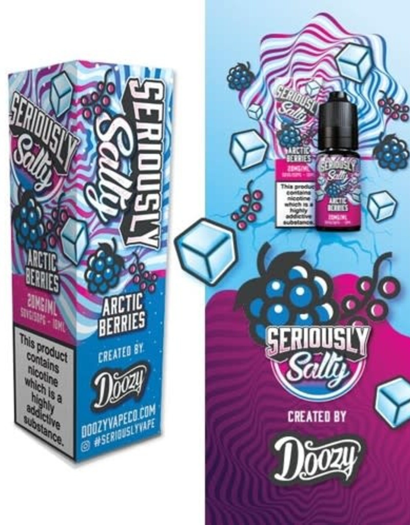 Doozy Vape Seriously Salty - Arctic Berries 10ml