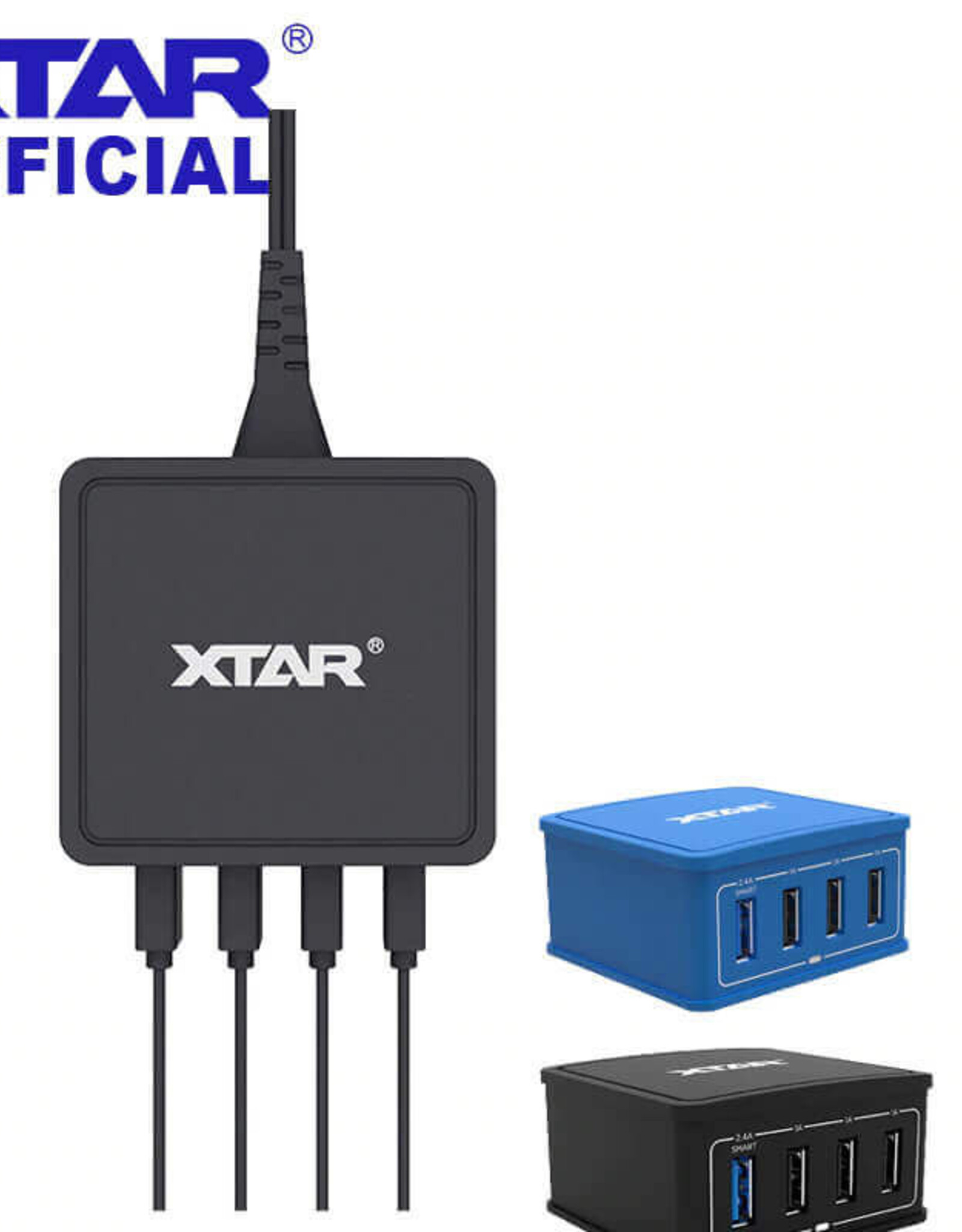 Xtar Xtar 4U Smart 4 Port USB Charger