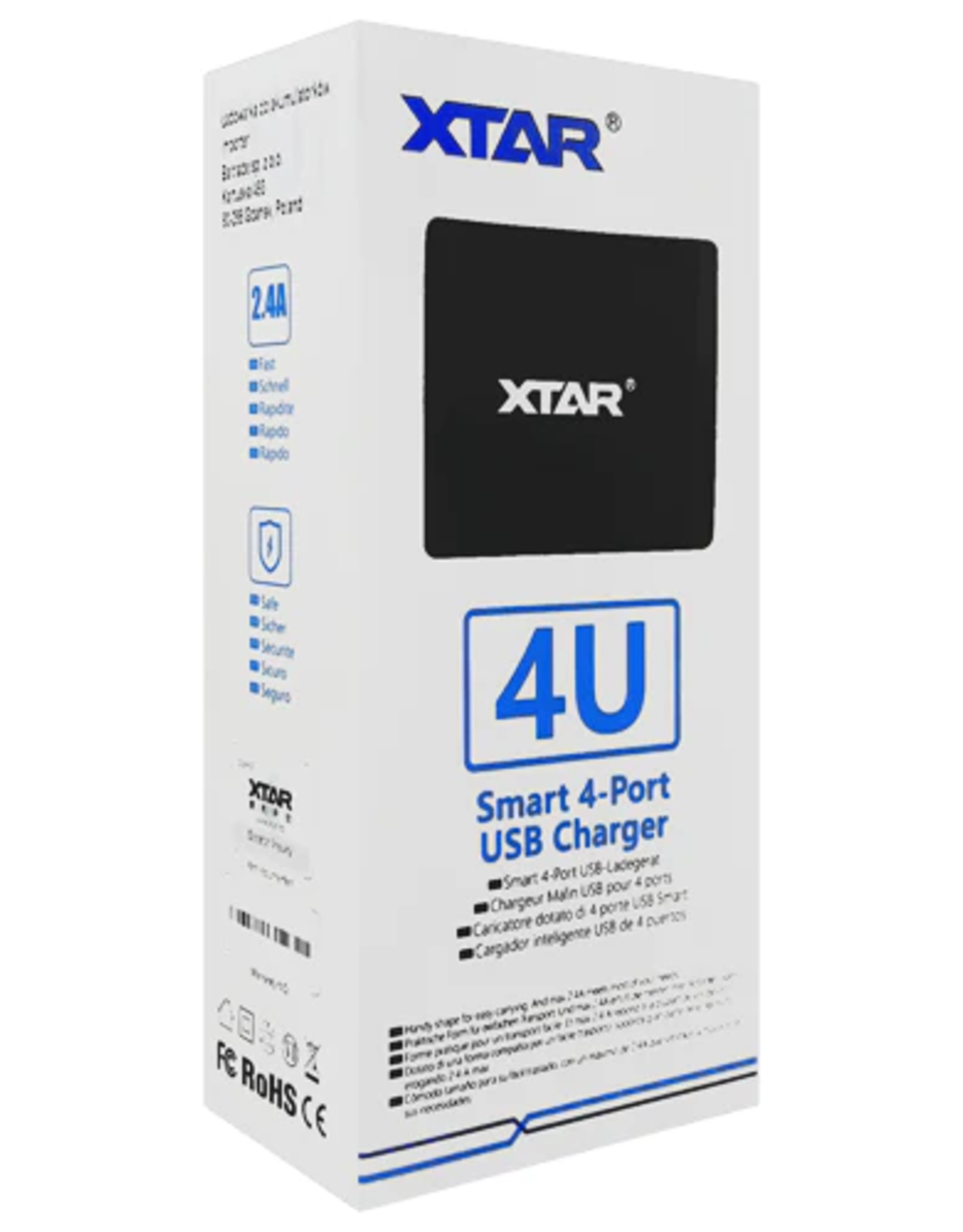 Xtar Xtar 4U Smart 4 Port USB Charger