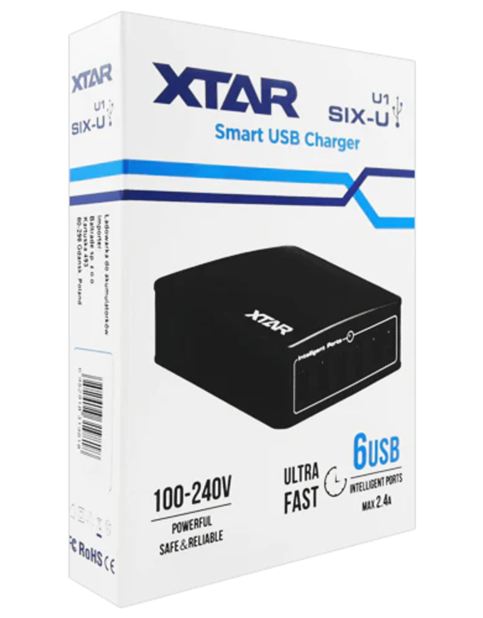 Xtar Xtar Six-U Smart 6 Port USB Charger