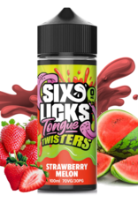Six Licks Six Licks - Tongue Twisters - Strawberry Melon 100ml