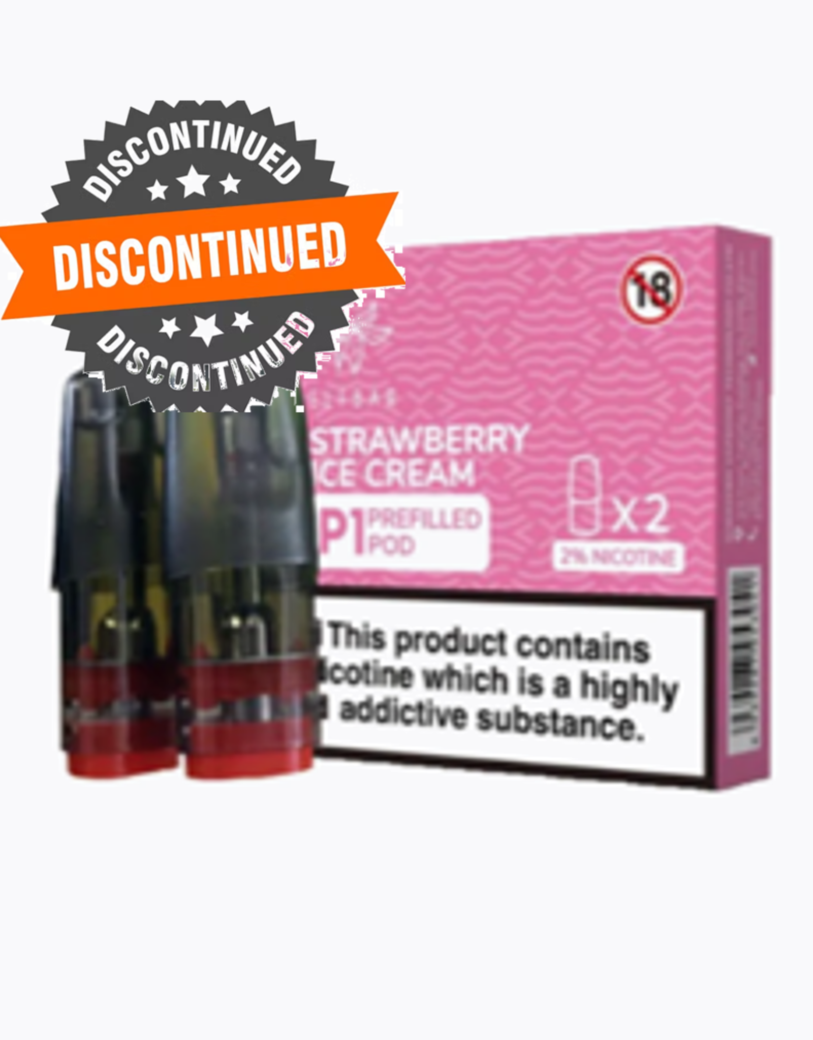 Elf Bar Elf Bar P1 PODs - Strawberry Ice Cream (2er pack)