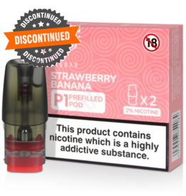 Elf Bar Elf Bar P1 PODs - Strawberry Banana (2er pack)