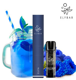 Elf Bar Elf Bar - Elfa PRO Pod Kit OHNE Nikotin Navy Blue (inkl. 1 POD Blue Razz Lemonade)