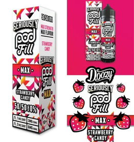 Doozy Vape Seriously pod fill MAX - Strawberry Candy 40/60ml