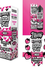 Doozy Vape Seriously pod fill MAX - Strawberry Milk 40/60ml