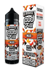 Doozy Vape Seriously pod fill MAX - Tripple Mango 40/60ml