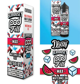 Doozy Vape Seriously pod fill MAX - Watermelon Ice 40/60ml