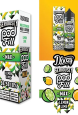 Doozy Vape Seriously pod fill MAX - Lemon Lime 40/60ml