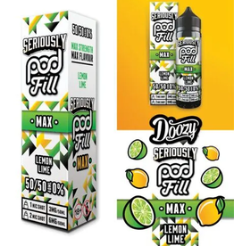 Doozy Vape Seriously pod fill MAX - Lemon Lime 40/60ml