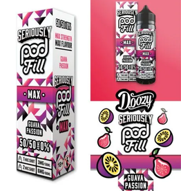 Doozy Vape Seriously pod fill MAX - Guava Passion 40/60ml