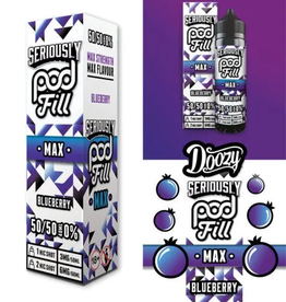 Doozy Vape Seriously pod fill MAX - Blueberry 40/60ml