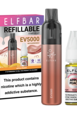 Elf Bar Elf Bar EV5000 Refillable POD Kit Apple Peach