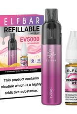 Elf Bar Elf Bar EV5000 Refillable POD Kit Strawberry Ice