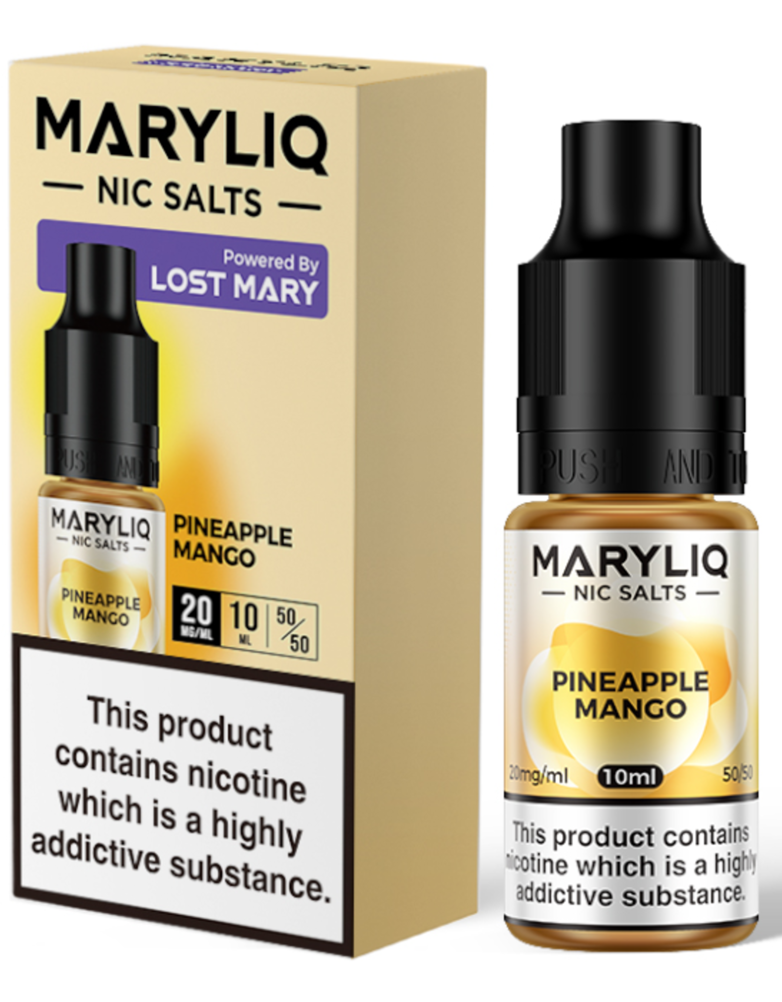 Lost Mary Lost Mary MARYLIQ Nic Salts - Pineapple Mango - 10ml