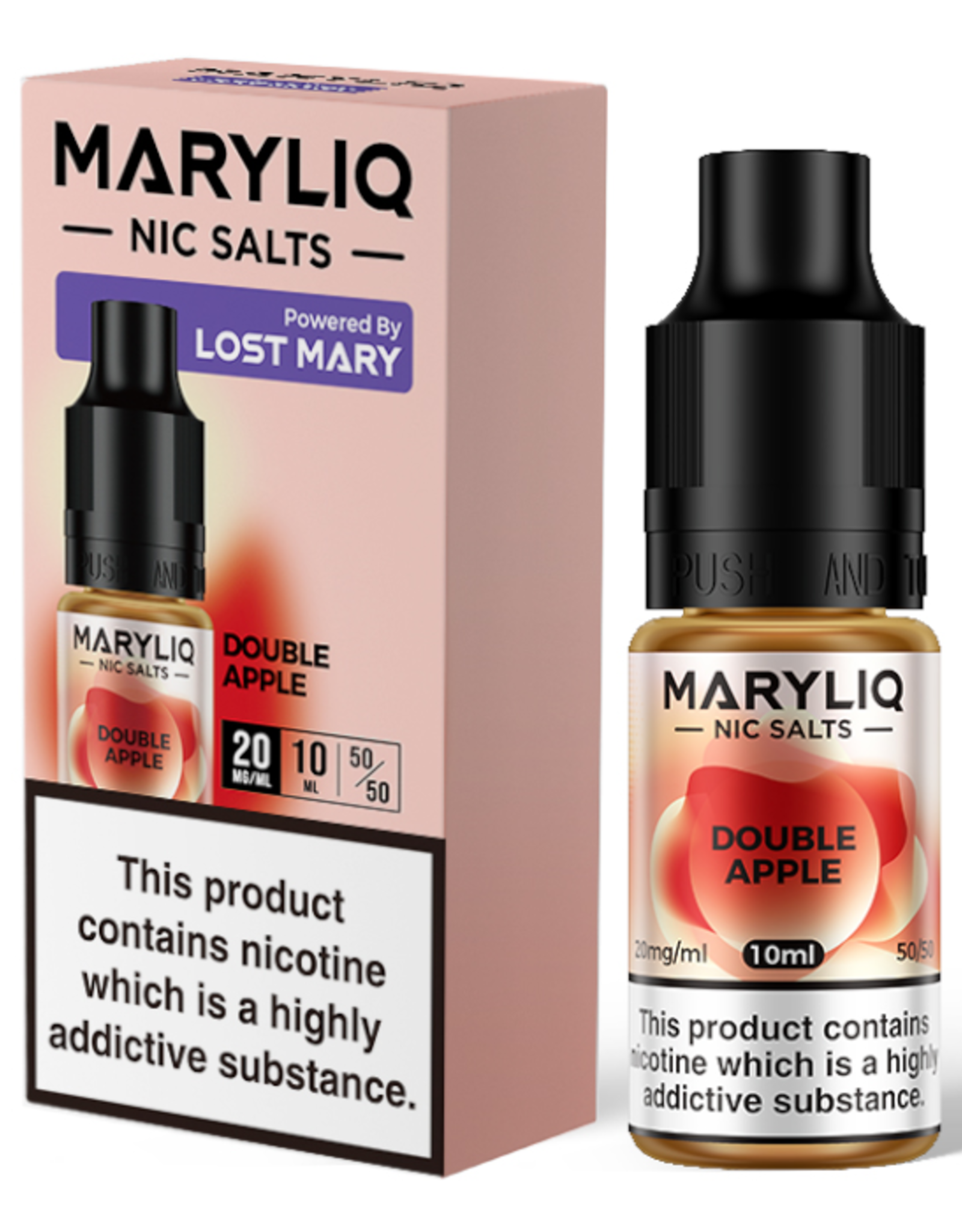 Lost Mary Lost Mary MARYLIQ Nic Salts - Double Apple - 10ml