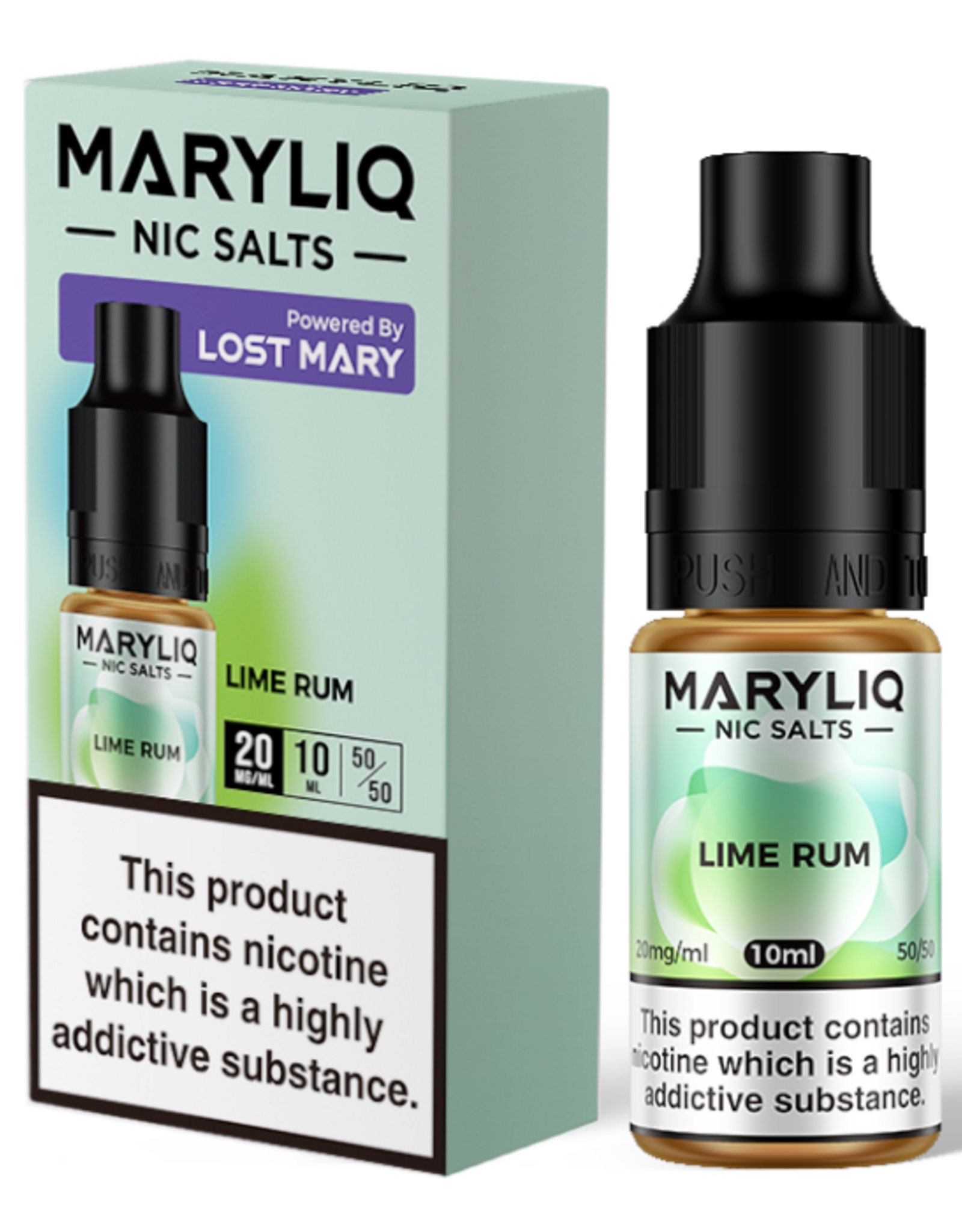 Lost Mary Lost Mary MARYLIQ Nic Salts - Lime Rum - 10ml