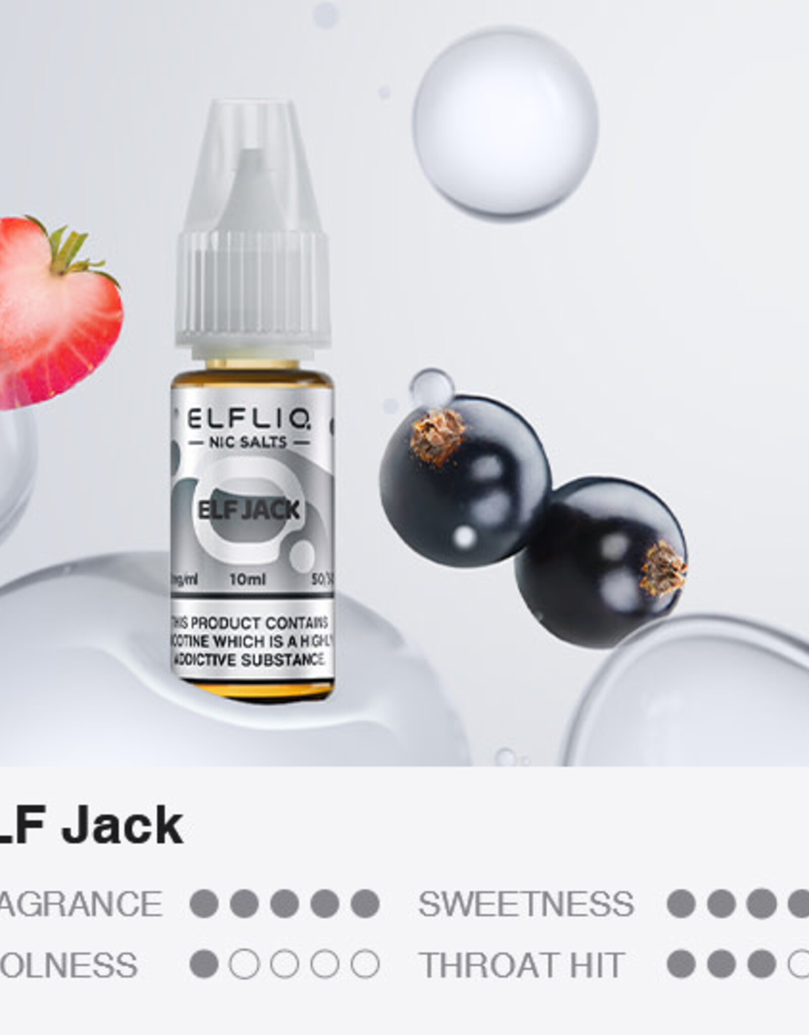 Elf Bar Elf Bar ELFLIQ - ELF Jack 10ml