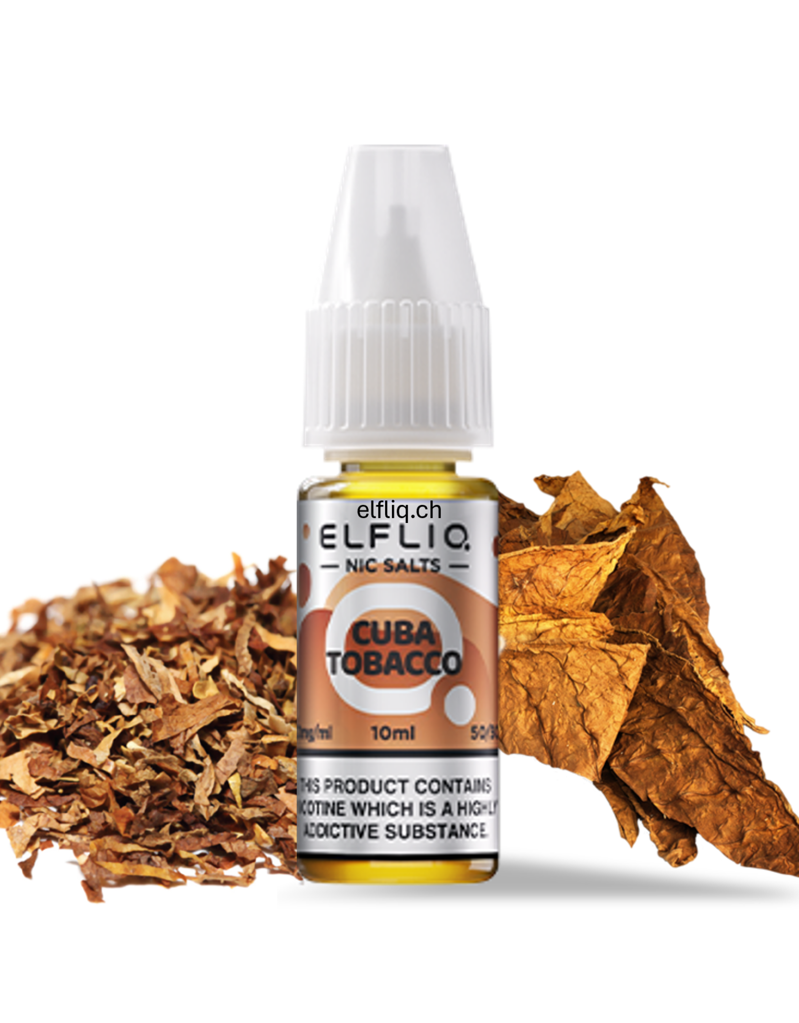 Elf Bar Elf Bar ELFLIQ - Cuba Tobacco 10ml