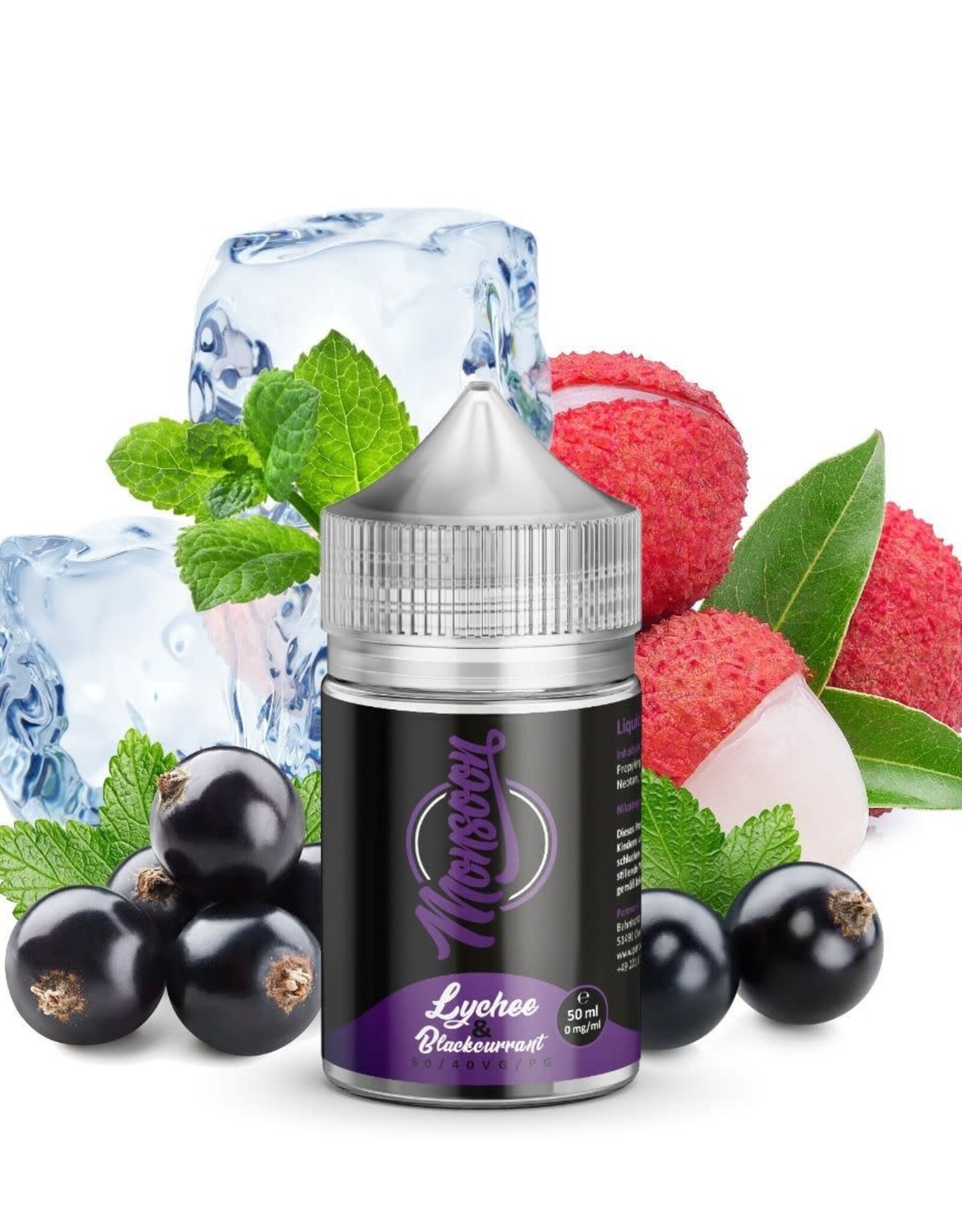 Monsoon Monsoon - Lychee Blackcurrant 50ml