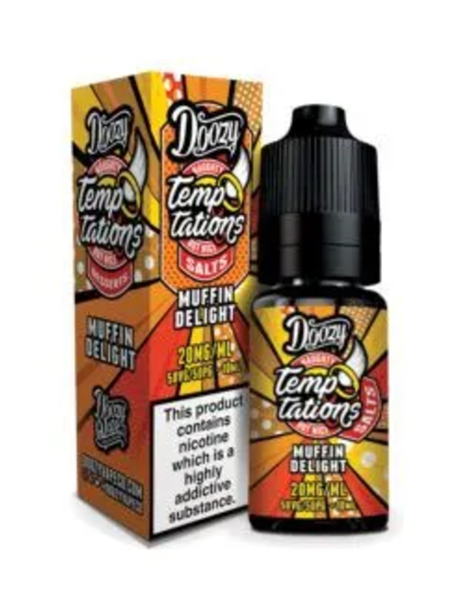 Doozy Vape Doozy Temptations - Muffin Delight 10ml Nic Salts