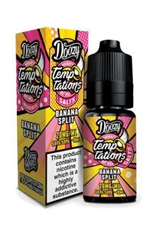 Doozy Vape Doozy Temptations - Banana Split 10ml Nic Salts