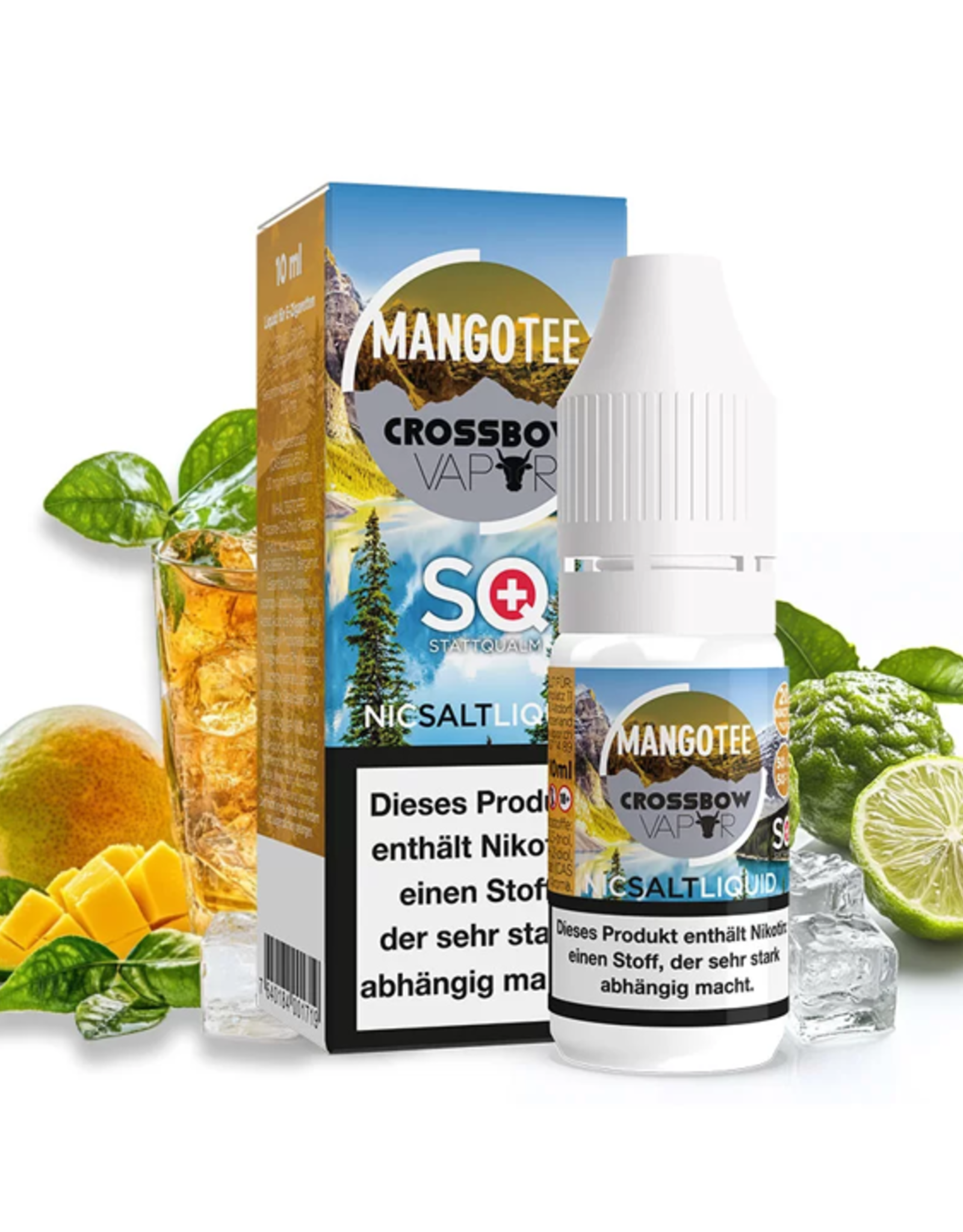 Crossbow Crossbow - MangoTee - Nikotin Salz Liquid 10ml 20mg