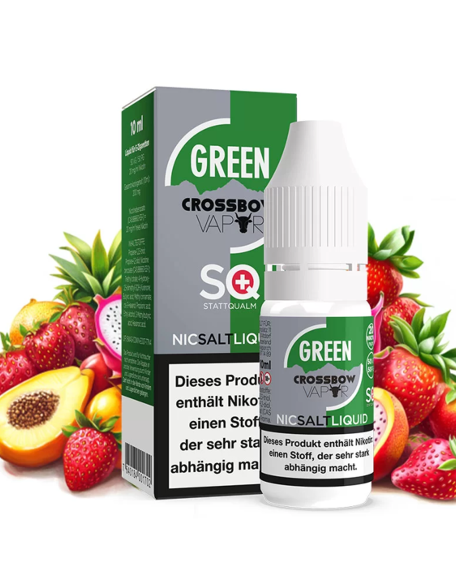 Crossbow Crossbow - Green - Nikotin Salz Liquid 10ml 20mg