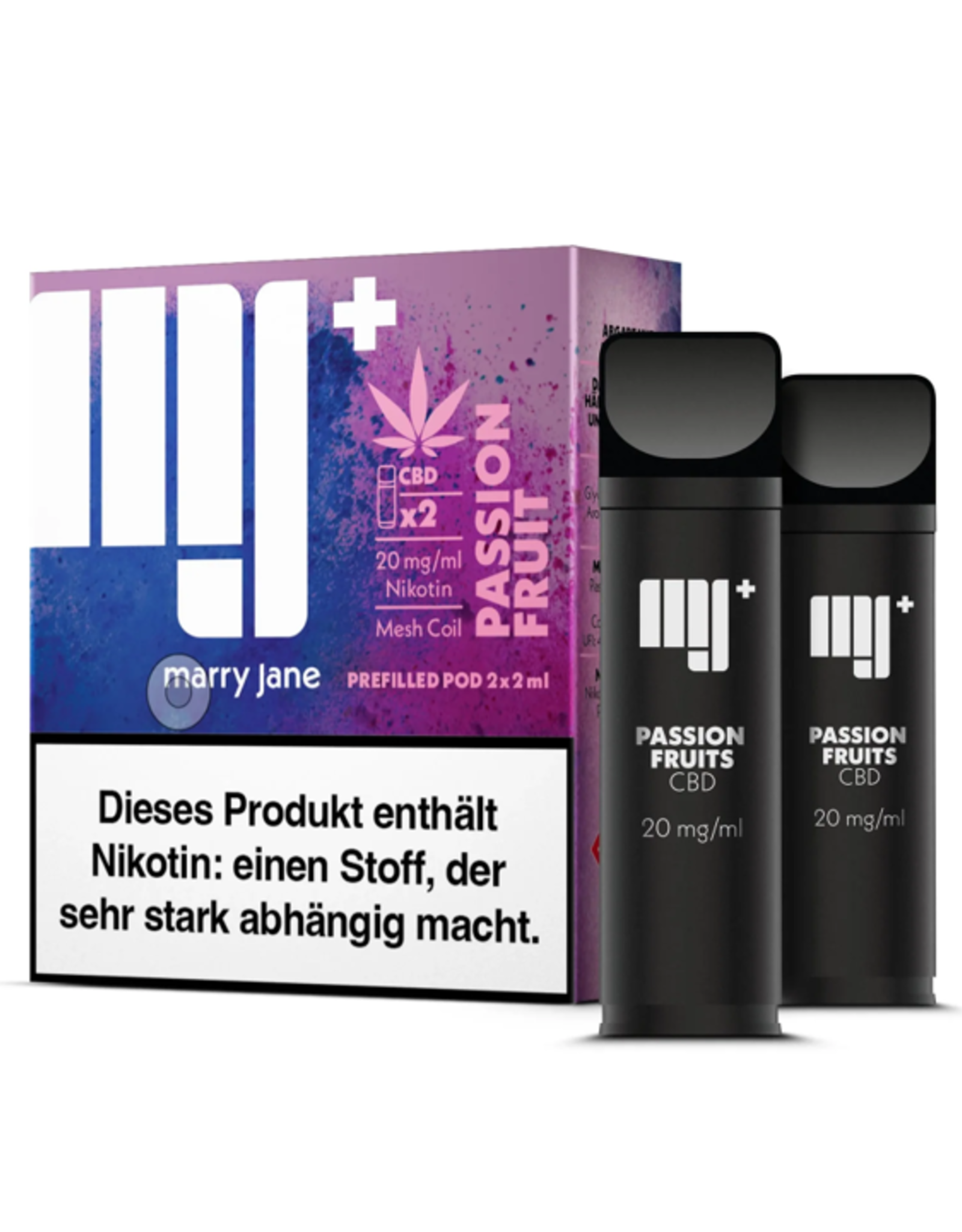 marry jane Marry Jane - Passion Fruit CBD & Nikotinsalz (2er-pack)