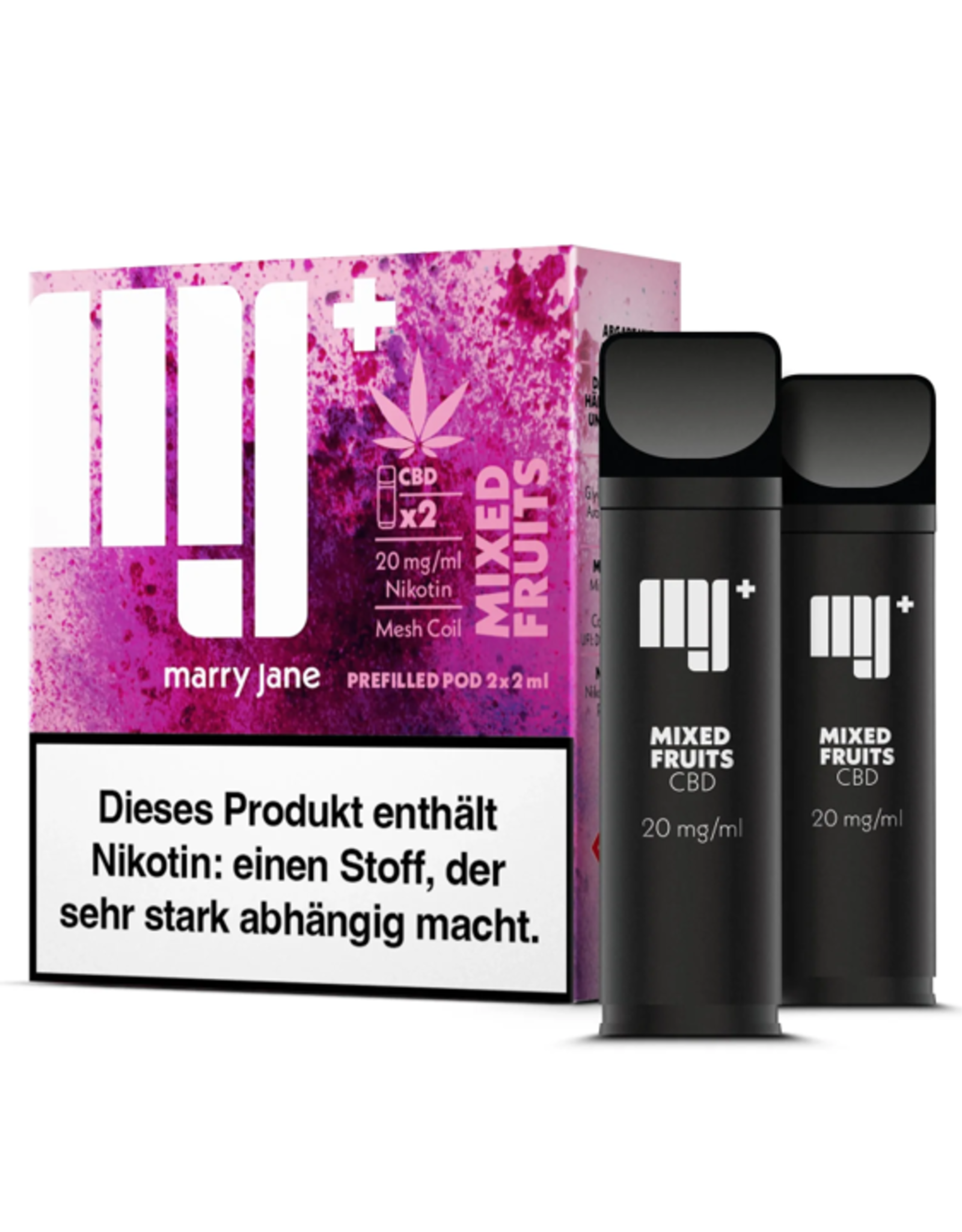 marry jane Marry Jane - Mixed Berries CBD & Nikotinsalz (2er-pack)