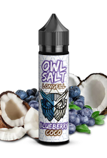 OWL OWL Salt - Blueberry Coco Longfill 10ml in 60ml Flasche