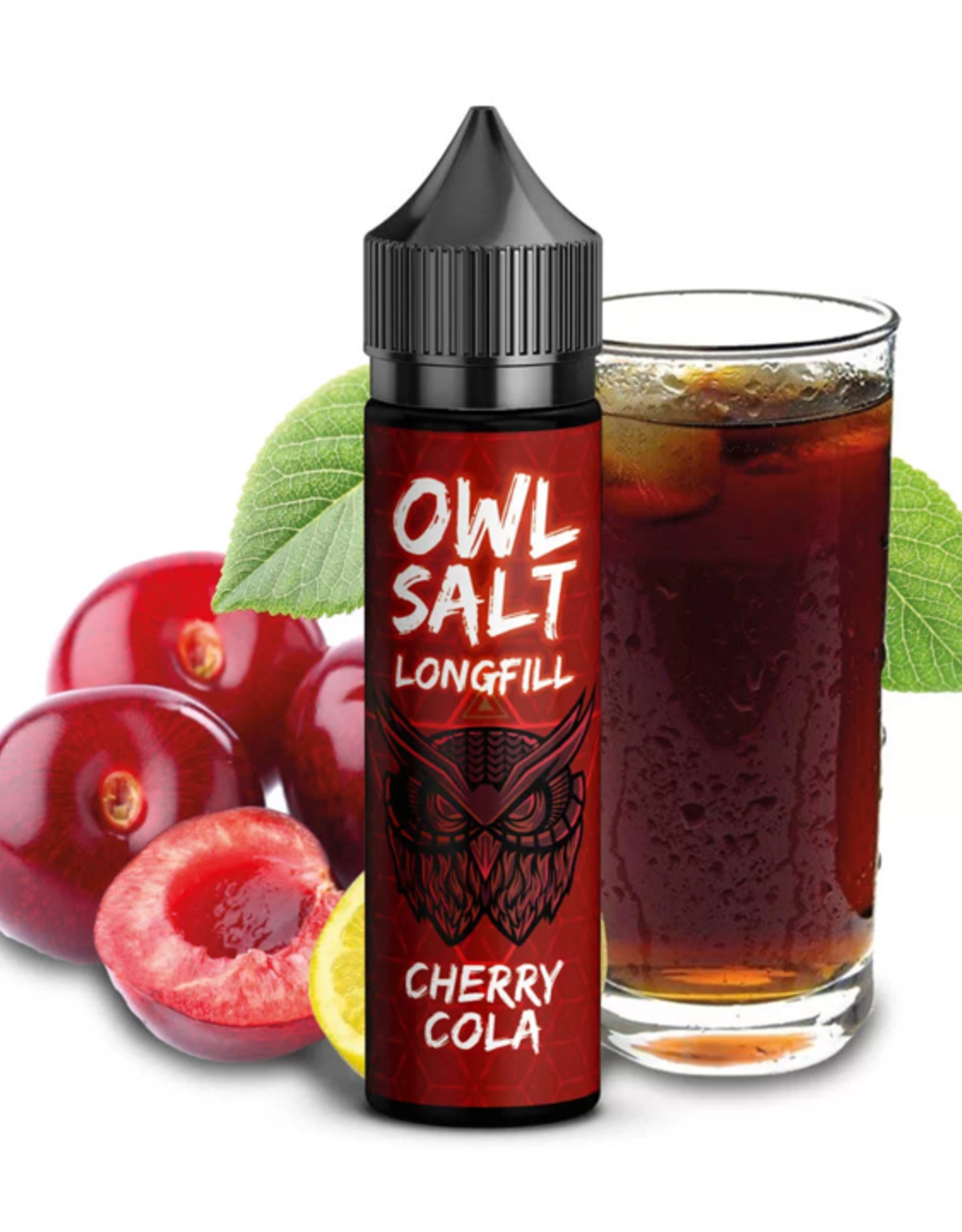 OWL OWL Salt - Cherry Cola Longfill 10ml in 60ml Flasche