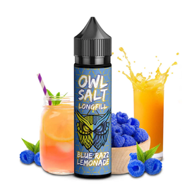 OWL OWL Salt - Blue Razz Lemonade Longfill 10ml in 60ml Flasche
