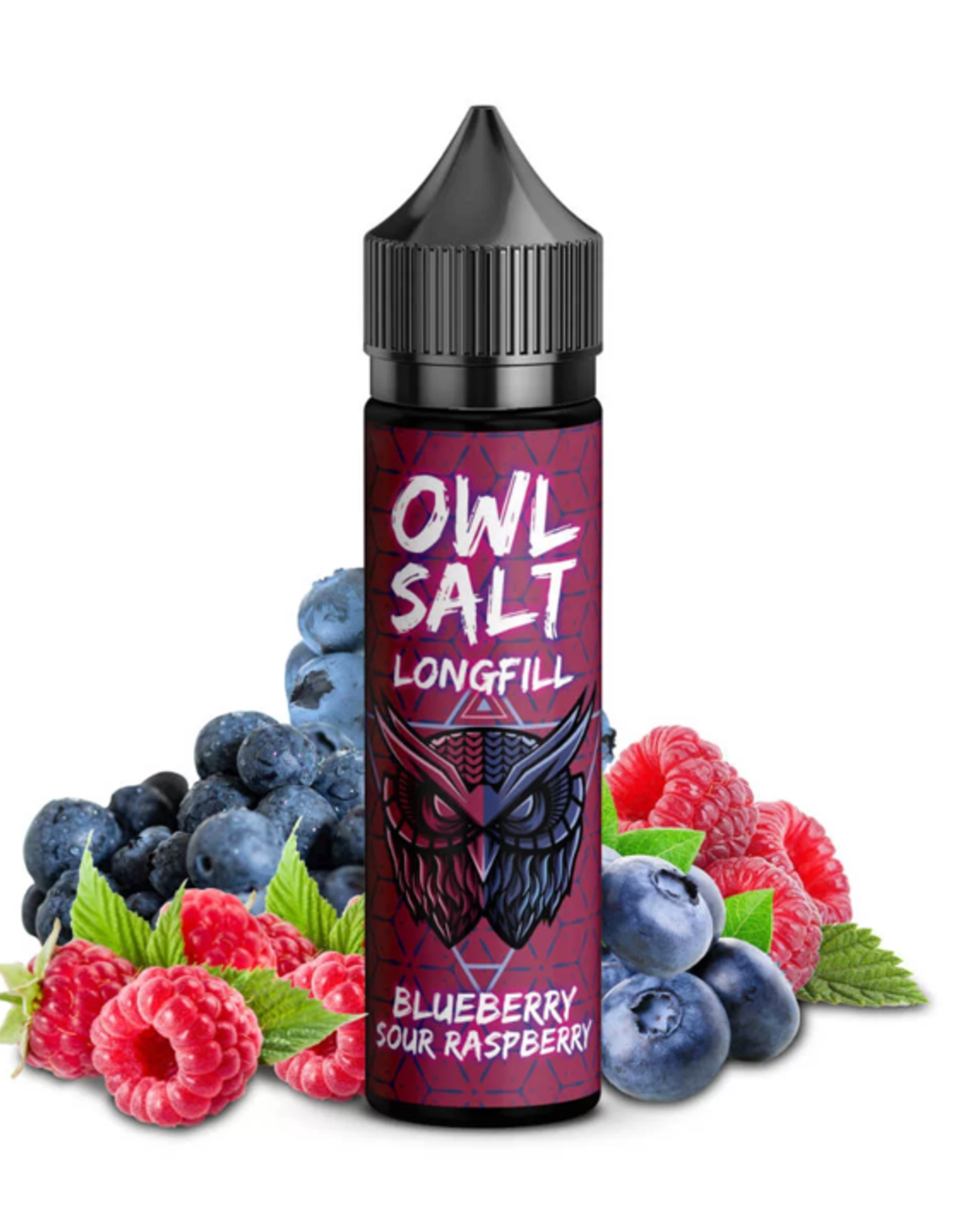 OWL OWL Salt - Blueberry Sour Raspberry Longfill 10ml in 60ml Flasche