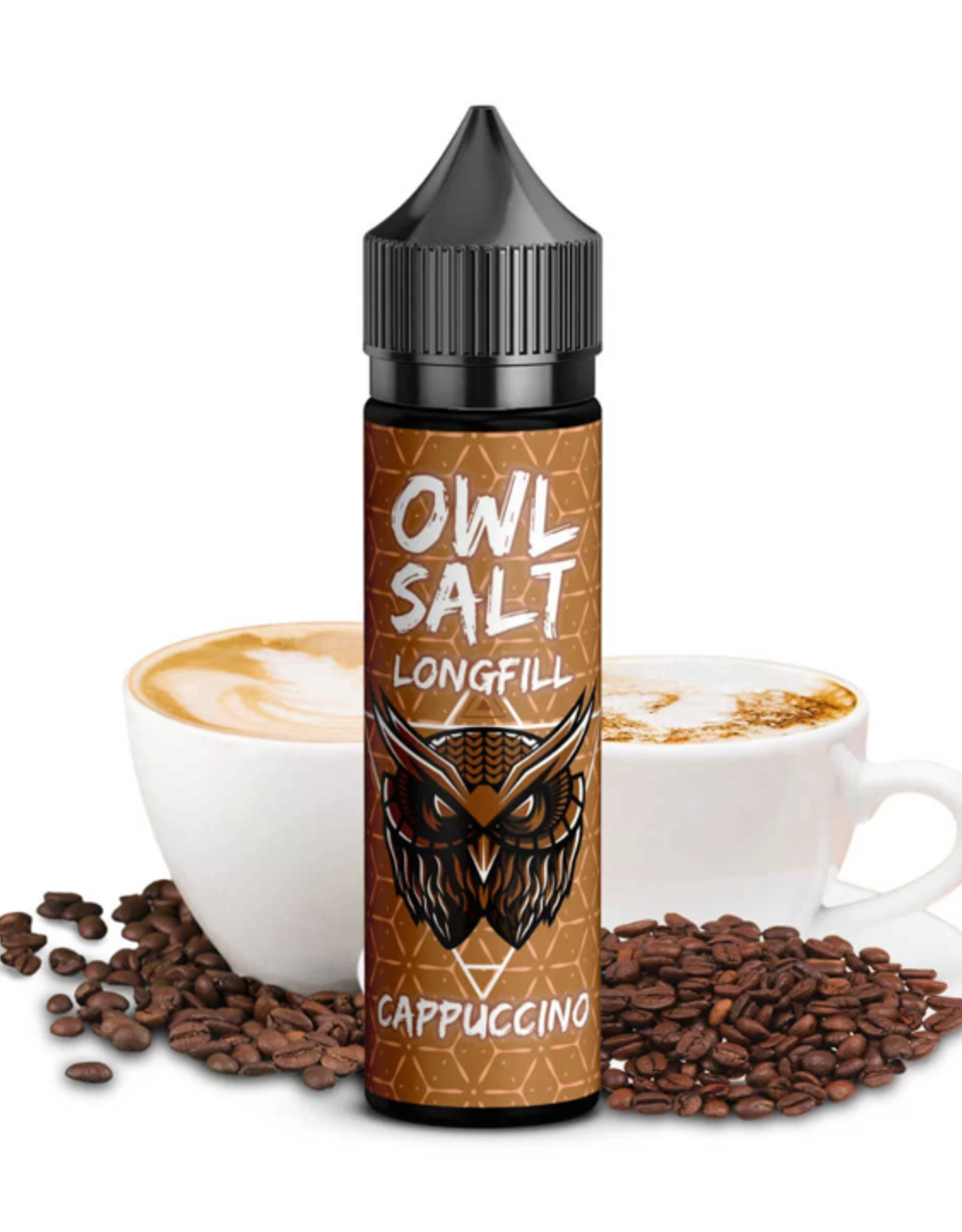 OWL OWL Salt - Cappuccino Longfill 10ml in 60ml Flasche