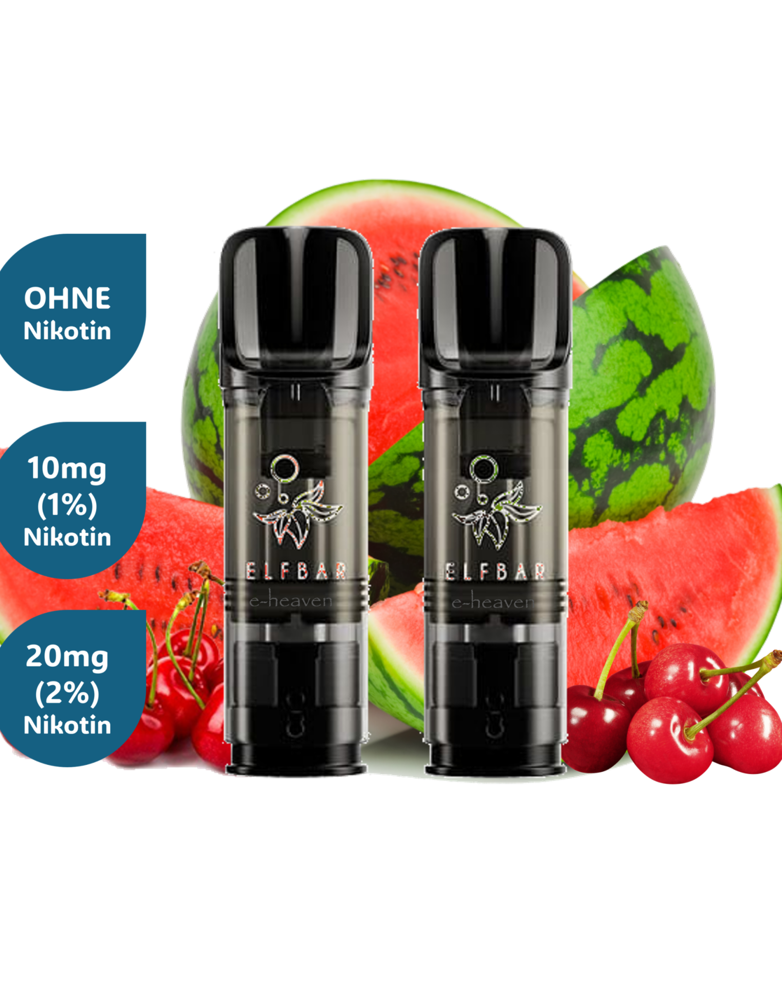 Elf Bar Elf Bar Elfa PRO PODs - Watermelon Cherry (2er-pack)