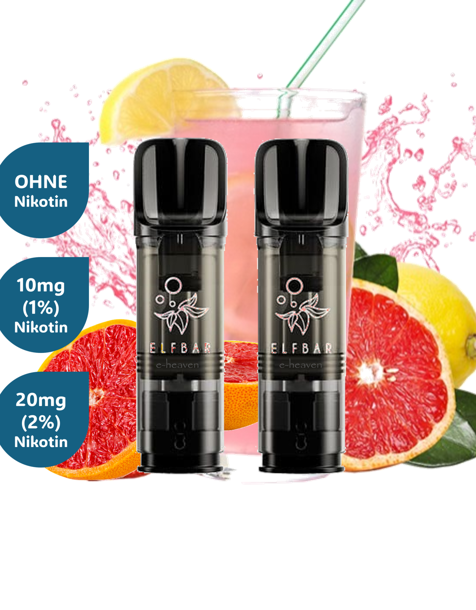 Elf Bar Elf Bar Elfa PRO PODs - Pink Lemonade (2er-pack)